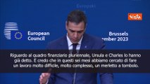 Revisione bilancio Ue, Sanchez: In questi sei mesi fatto lavoro importante