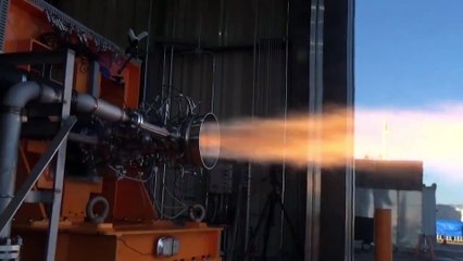 Un motor de cohete alimentado por caca de vaca