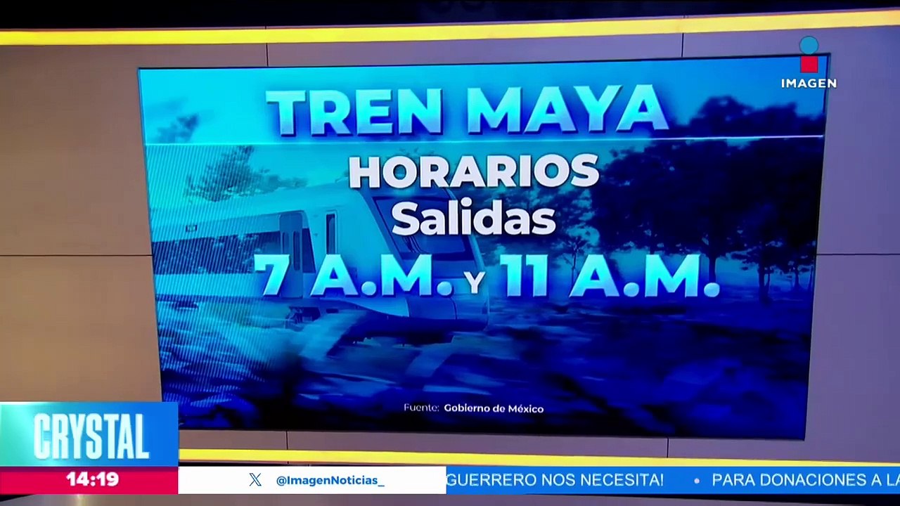 Rosa Icela Rodríguez aplaude la inauguración del Tren Maya