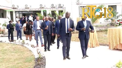 PM Ariel Henry resevwa plizyè pèsonalite tankou kò diplomatik ak konsilè, sektè prive, patwon medya.