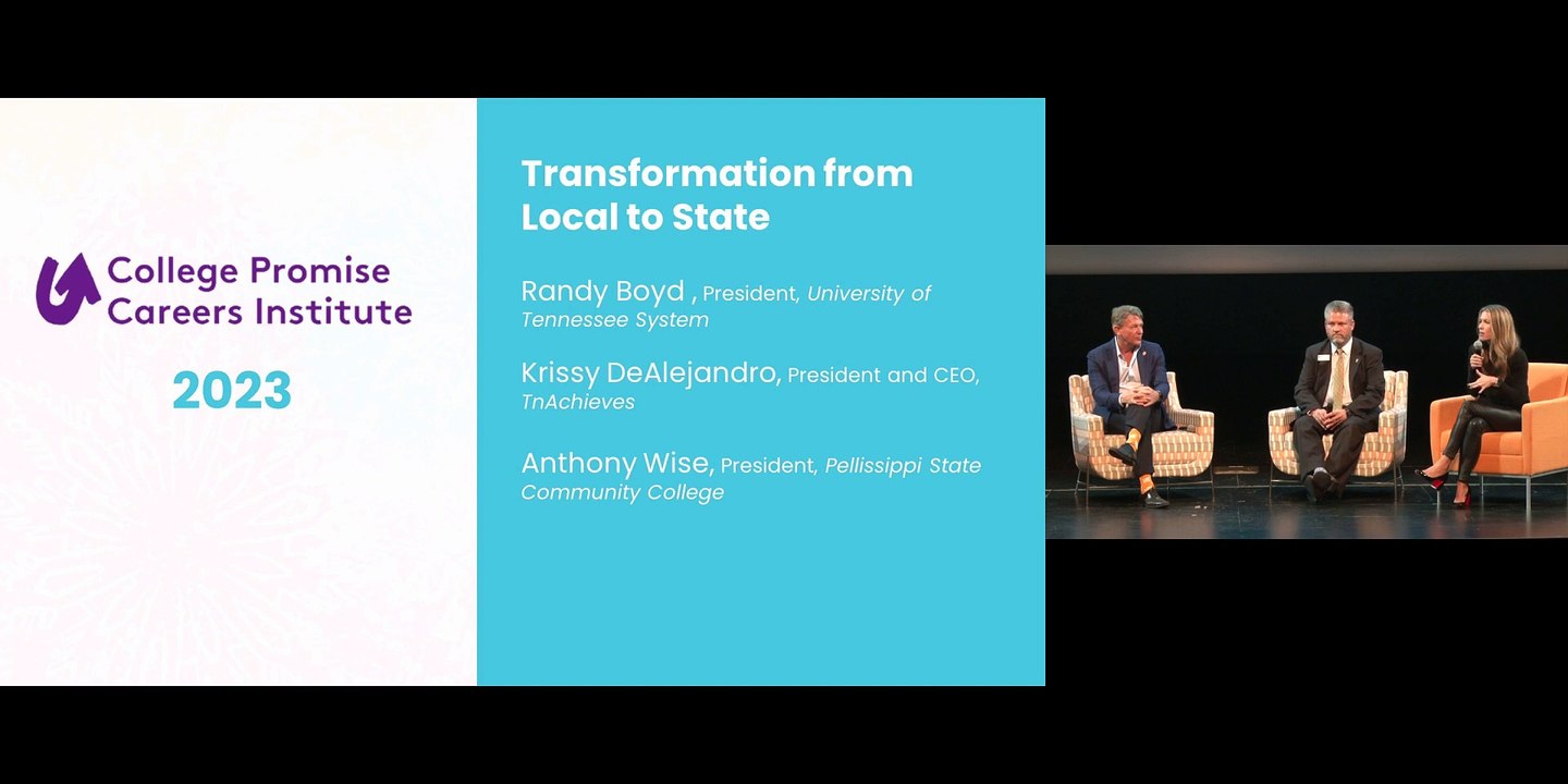 Remarks from Randy Boyd and “Transformation From Local To State” panel_