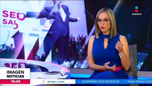 Sergio Salomón rindió su primer informe como gobernador de Puebla