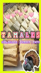 TAMALES DE GUAJOLOTE #TURKEY #PAVO #MEXICO #SHORTS
