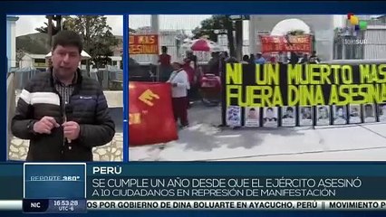 En Perú se cumple un año de la masacre ocurrido en Ayacucho