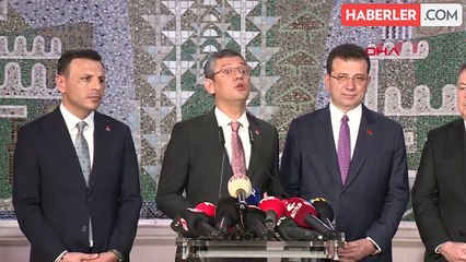 CHP GENEL BAŞKANI ÖZEL, İMAMOĞLU'NU ZİYARET ETTİ - 1