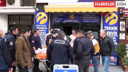 Manavgat'ta 4 Katlı Binada Yangın Çıktı