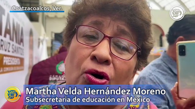 Nuevo plan de estudios dará resultados, asegura subsecretaria de educación en Coatzacoalcos