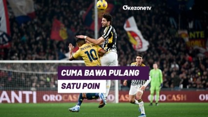Ditahan Imbang Genoa, Juventus Gagal Ambil Alih Puncak Klasemen dari Inter Milan