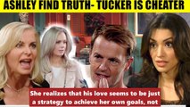 CBS Y&R Abby reveals that Audra and Tucker slept together - Ashley is jealous an