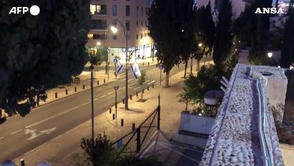 Israele, razzi intercettati da Iron Dome a Gerusalemme