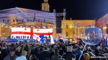 La Georgia festeggia lo status di candidato all'Unione europea