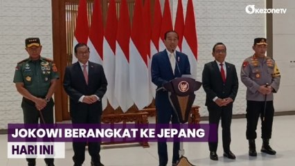 Descargar video: Berangkat ke Jepang, Jokowi Bakal Hadiri KTT ASEAN-Jepang hingga KTT AZEC