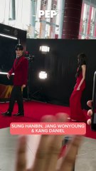 Sung Hanbin, Jang Wonyoung, & Kang Daniel at the Asia Artist Awards 2023 | PEP #shorts