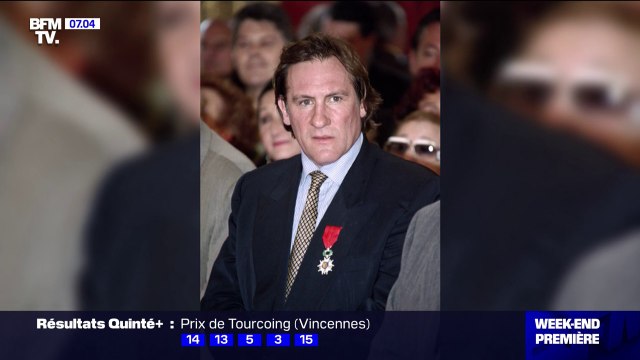 Une procédure disciplinaire engagée à l'encontre de Gérard Depardieu par la Grande Chancellerie de la Légion d'honneur