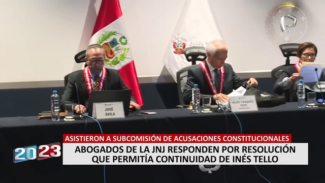 JNJ: abogados de magistrados rechazan presunta infracción constitucional por permanencia de Inés Tello