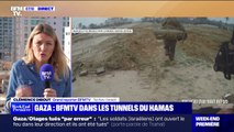 Gaza: les envoyés spéciaux de BFMTV ont pu entrer dans les tunnels de l'enclave palestinienne