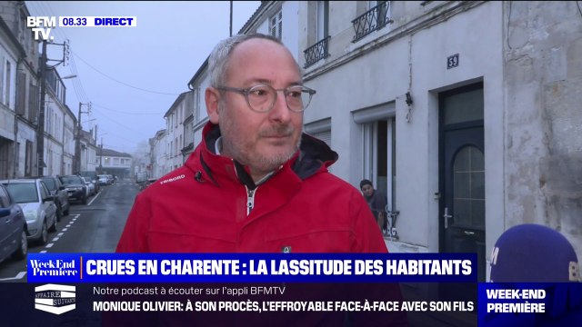 Inondations en Charente-Maritime: Il y a des mises en sécurité certaines à faire explique Bruno Drapon, maire de Saintes