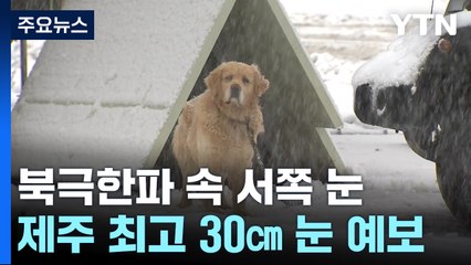 [날씨] 북극한파 속 서쪽 눈...내일 추위 절정, 서울 -12℃ / YTN