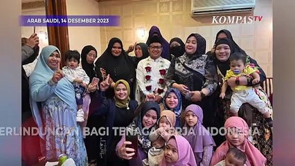 Momen Cak Imin Bertemu Relawan AMIN di Arab Saudi