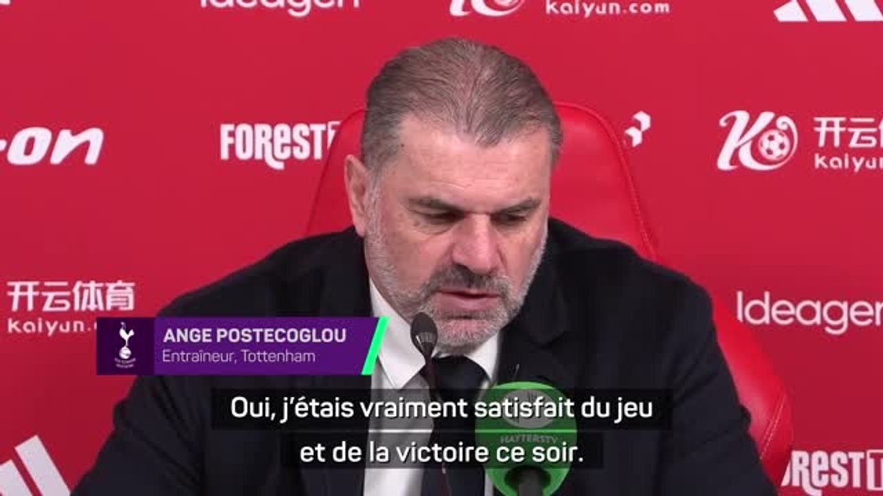 17e j. - Postecoglou : “Nous avons dû faire preuve de caractère et de résilience”
