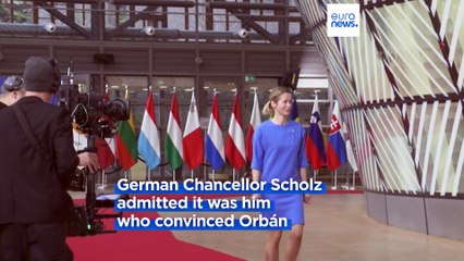 EU Summit: Germany's Scholz gets Órban to leave room for decision on Ukraine accession