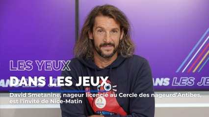 David Smétanine, nageur handisport est l'invité des "Yeux dans les Jeux"