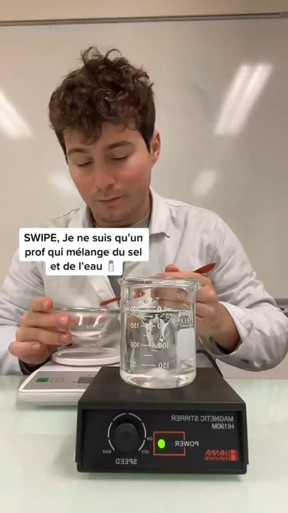 Que du sel et de l’eau vous êtes sûrs ?