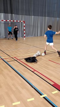Entrainement gardien U15 (les appuis)