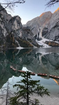 Lac de Braies, Italie