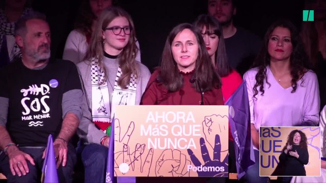 Ione Belarra propone a Irene Montero como candidatada de Podemos a las europeas
