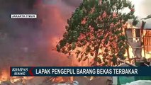 Kebakaran Lapak Pengepul Barang Bekas di Jakarta Timur, Kerugian Capai Rp 1 M