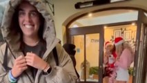 Woman overjoyed by sister's unexpected Christmas visit *Heartwarming Surprise*