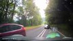 Dashcam shows moment sleeping driver veers across A5 and crashes into oncoming car