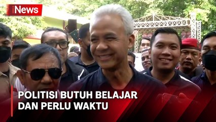 Ganjar Tanggapi Sindiran Kaesang : Politisi Butuh Belajar dan Perlu Waktu