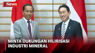 Jokowi Kunker ke Jepang, Minta Dukungan PM Kishida tentang Hilirisasi Industri Mineral