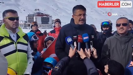 Hakkari Merga Bütan Kayak Merkezi'nde Sezon Açıldı