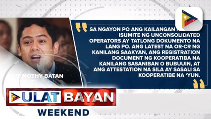 Consolidation requirements para sa pagbuo ng kooperatiba o korporasyon ng mga jeepney, niluwagan ng LTFRB