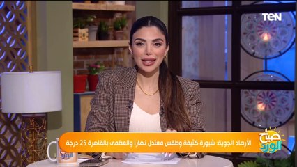 الأرصاد الجوية شبورة كثيفة وطقس معتدل نهارا والعظمى بالقاهرة 25 درجة