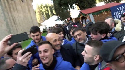 Atreju 2023, la falange di FdI scorta Spalletti: "Non mi confronto solo con chi la pensa come me"