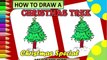 How to Draw a Christmas Tree | Easy Drawing for kids | क्रिसमस ट्री | شجرة عيد الميلاد |  Pohon Natal |  বড়দিনের গাছ |  Рождественская елка |  Sapin de Noël |  Weihnachtsbaum