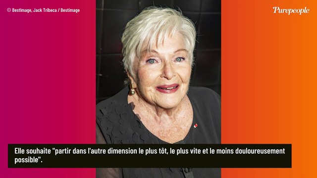 Il faut la laisser partir : Line Renaud révoltée, elle soutient Françoise Hardy qui vit d'atroces souffrances