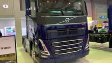 VOLVO FH 540 6X4 BLUE ZERO KM/ SHOWING THE INTERIOR OF THE TRUCK.
