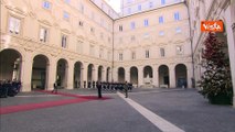 Meloni riceve premier britannico Rishi Sunak a Palazzo Chigi