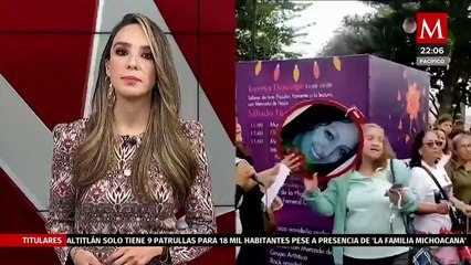 Familiares colocan esferas con rostros de desaparecidos en Xalapa