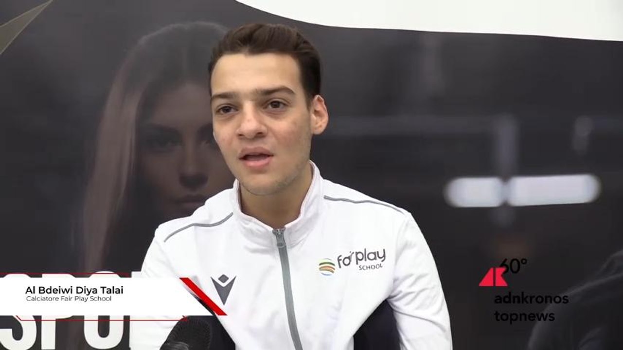 Sport, il calciatore Diya (Fair Play School): "Dalla Siria senza gamba, ho realizzato il mio sogno"