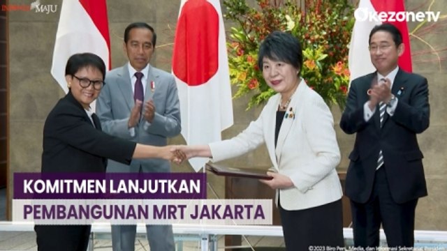 Jokowi Bertemu PM Kishida, Indonesia Kantongi Komitmen Jepang untuk Lanjutkan Pembangunan MRT Jakarta