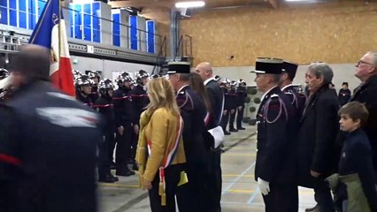 Cérémonie Ste Barbe des pompiers de Trets 15dec2023