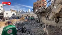 İsrail saldırılarının ardından ''Kemal Advan'' Hastanesi'ndeki yıkım görüntülendi