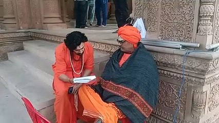 गंगा मंदिर पर दिखे भूत...तो शूटिंग देखने उमड़ी भीड़