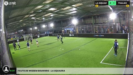 Faute de Wissem Boukhris - LA SQUADRA
